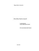 Referāts 'Daba Kārļa Skalbes daiļradē', 1.