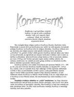 Referāts 'Konfūcisms', 1.
