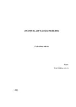 Referāts 'Zinātņu klasifikācija', 1.