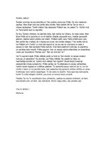 Referāts 'Vēstule Ješua', 1.