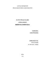 Konspekts 'Andragoģija. Brieduma dimensijas', 1.