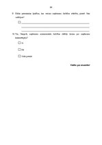 Prakses atskaite 'Uzņēmuma SIA "X" iekšējās un ārējās vides analīze un attīstības iespējas', 64.