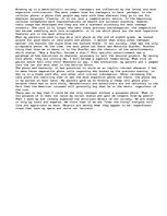 Eseja 'Advertising and American Culture', 1.