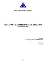 Konspekts 'Ārsienas siltumtehniskais aprēķins', 1.