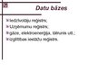 Prezentācija 'Datu bāzes', 3.