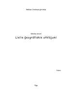 Referāts 'Lielie ģeogrāfiskie atklājumi', 1.