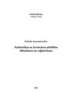 Referāts 'SIA dibināšana un reģistrēšana', 1.