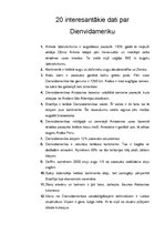 Konspekts 'Divdesmit interesantākie dati par Dienvidameriku', 1.