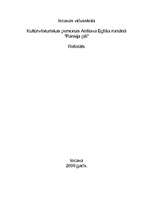 Referāts 'Edvarta Virzas, Anšlava Eglīša, Romāna Sutas biogrāfija un saistība ar romānu "P', 1.