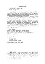 Eseja 'Imažinisms', 1.