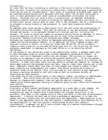 Eseja 'Dating in the Workplace', 1.