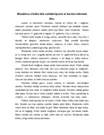 Eseja 'Mūsdienu cilvēka tēls salīdzinājumā ar baroka laikmeta cilvēka tēlu', 1.