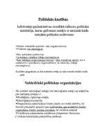 Konspekts 'Politiskās kustības', 1.