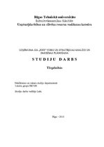 Referāts 'Uzņēmuma SIA "X" vides un stratēģijas analīze un darbības plānošana', 1.