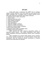 Referāts 'Uzņēmuma SIA "X" vides un stratēģijas analīze un darbības plānošana', 3.