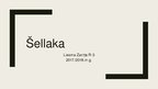 Prezentācija 'Šellaka', 1.