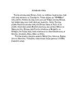 Referāts 'Turcija', 1.