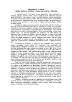 Eseja 'Latvijas kultūras vērtības – manas personības veidotājas', 1.