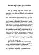 Eseja 'Blaumaņa lugā "Indrāni” risināto problēmu aktualitāte šodien', 1.