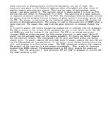 Eseja 'This Is an Essay Comparing the Light and Dark Reactions of Photosynthesis and C3', 1.