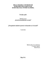 Referāts 'Paaugstināts izklaides īpatsvars telekanālos un tā iemesli', 1.