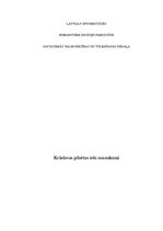 Eseja 'Onomastika. Krāslavas pilsētas ielu nosaukumi', 1.