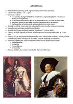 Konspekts 'Absolūtisms, baroks, rokoko', 1.