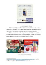 Eseja 'Racionālie un emocionālie motīvi reklāmā', 2.