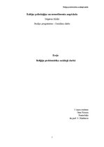 Eseja 'Reliģiju problemātika sociālajā darbā', 1.