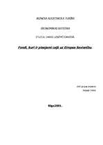 Referāts 'Fondi, kuri ir pieejami ceļā uz Eiropas Savienību', 1.