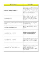 Konspekts 'Technologies - terminology bank', 11.