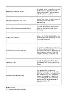 Konspekts 'Technologies - terminology bank', 15.