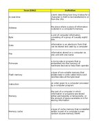 Konspekts 'Technologies - terminology bank', 22.