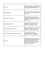 Konspekts 'Technologies - terminology bank', 29.