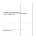 Konspekts 'Technologies - terminology bank', 112.