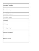 Konspekts 'Technologies - terminology bank', 152.