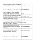 Konspekts 'Technologies - terminology bank', 166.