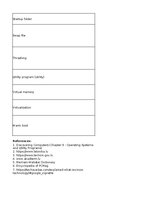 Konspekts 'Technologies - terminology bank', 183.