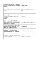 Konspekts 'Technologies - terminology bank', 189.