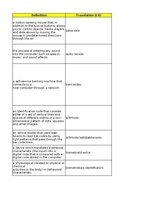 Konspekts 'Technologies - terminology bank', 204.