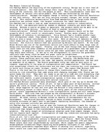 Eseja 'The Modern Industrial Economy', 1.