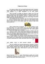 Referāts 'Celojums pa Eiropu', 1.