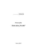 Biznesa plāns 'Biznesa plāns par ziedu salonu "Frezelle"', 13.