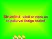Prezentācija 'Sinonīmi', 2.