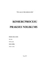 Prakses atskaite 'Prakses atskaite. Mikro, mazo un vidējo uzņēmumu vadība', 1.