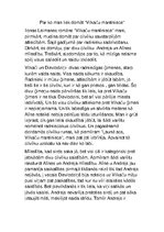 Eseja 'Par ko man liek domāt "Vilkaču mantiniece"', 1.