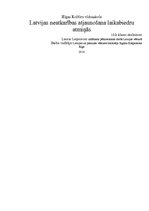 Referāts 'Latvijas neatkarības atjaunošana laikabiedru atmiņās', 1.
