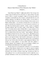 Eseja 'Viljama Šekspīra luga "Makbets"', 1.