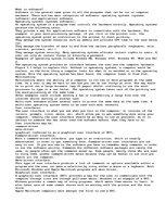 Eseja 'Software and Operating Systems Basic Information', 1.