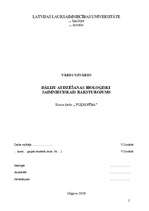 Referāts 'Dāliju audzēšanas bioloģiski saimnieciskais raksturojums', 2.